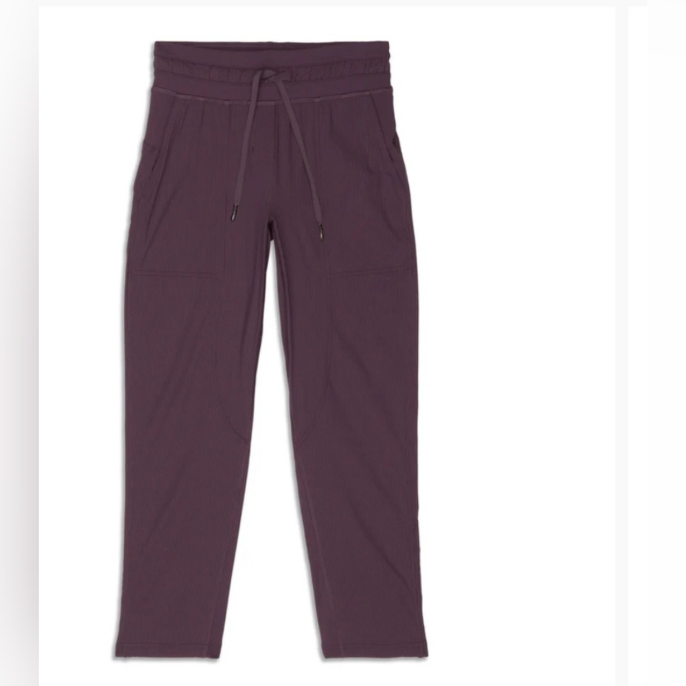 Lululemon Dance Studio Mid-Rise Cropped Pant - Grape Thistle